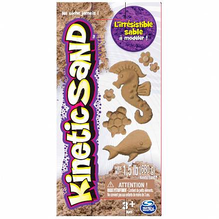 Кинетический песок для лепки из серии «Kinetic Sand», 680 грамм, коричневый 